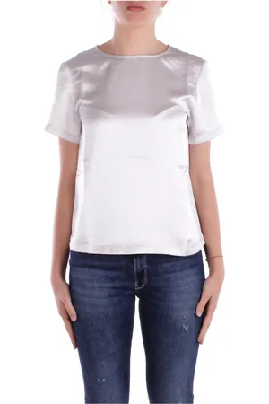 Max Mara Blouses & Shirts, Dames, Wit, S, Polyester, Weekend Overhemden