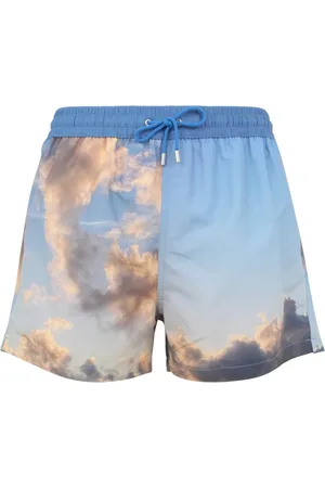Paul Smith Badkleding, Heren, Blauw, S, Cloud Zwemshorts voor Heren