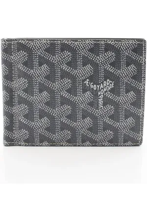 GOYARD Pre-owned, Dames, Grijs, ONE Size, Pre-owned Canvas wallets