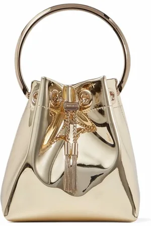 Jimmy Choo Tassen, Dames, Geel, ONE Size, Bon Bon Bucket Bag
