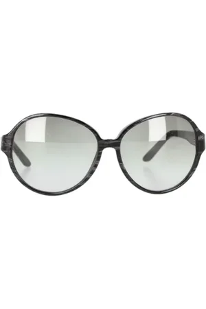Miu Miu Pre-owned, Dames, Zwart, ONE Size, Pre-owned Acetate sunglasses