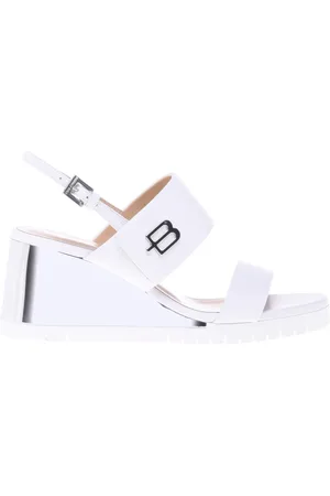 BALDININI Schoenen, Dames, Wit, 38 EU, nappa leather sandals