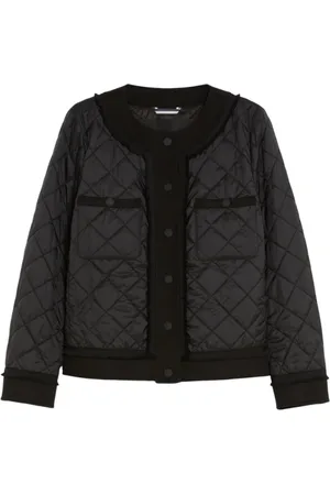 Max Mara Jassen, Dames, Zwart, S, Wol, Zwarte Weekendjassen met Luxepad Voering
