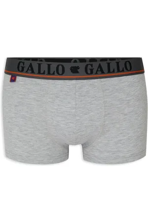 Gallo Ondergoed, Heren, Grijs, XL, Katoen, Grijze Katoenen Boxershorts
