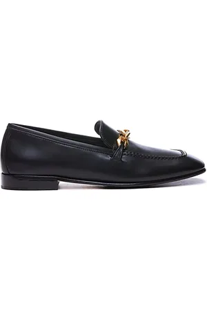 Jimmy Choo Schoenen, Dames, Zwart, 37 EU, Leer, Klassieke Leren Loafer Schoen