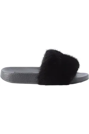 Dolce & Gabbana Schoenen, Dames, Zwart, 37 EU, Dames Flip Flops
