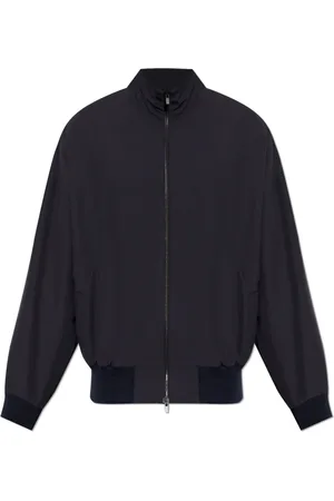 FEAR OF GOD Jassen, Heren, Blauw, M, Wol, Jas met opstaande kraag