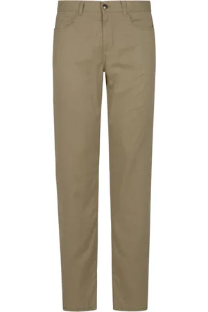 CANALI Broeken, Heren, Bruin, 3Xl, Bruine Sportieve Broek