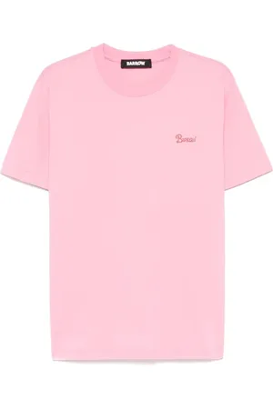 BARROW Tops, Heren, Roze, M, Jersey T-shirt voor mannen