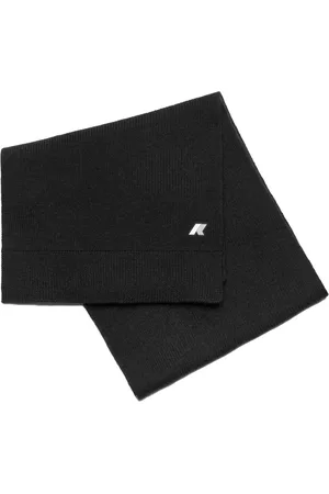 K-Way Accessoires, Heren, Zwart, ONE Size, Wol, Wollen Vest Sjaal