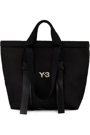 Y-3 Tassen, unisex, Zwart, ONE Size, Zwarte Synthetische Shopper Tas