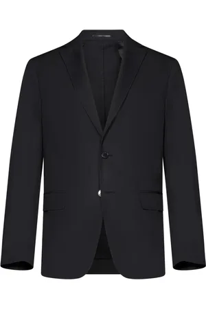 LOW BRAND Jassen, Heren, Zwart, 3Xl, Katoen, Klassieke Zwarte Jas Comfort Fit