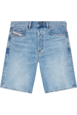 Diesel Korte broeken, Heren, Blauw, W29, Denim, Denim Shorts