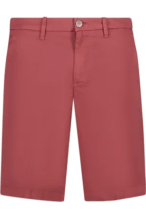 RE-HASH Korte broeken, Heren, Rood, W33, Katoen, Heren Core Bermuda Shorts