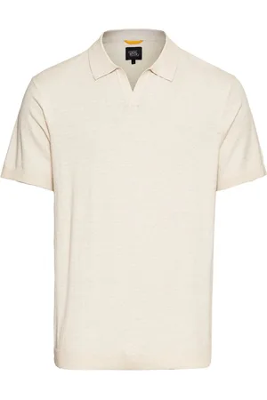 Camel Active Tops, Heren, , M, Katoen, Katoen Linnen Polo Shirt