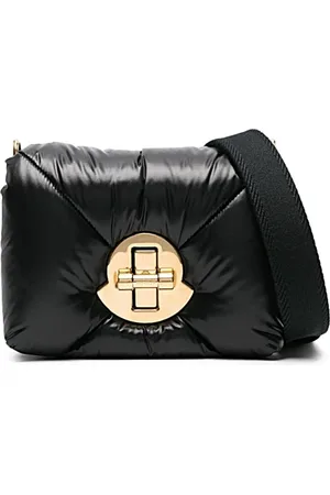 Moncler Tassen, Dames, Zwart, ONE Size, Stijlvolle Schoudertas voor Vrouwen