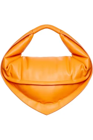 Federico Cina Tassen, Dames, Oranje, ONE Size, Oranje Tortellino Tas