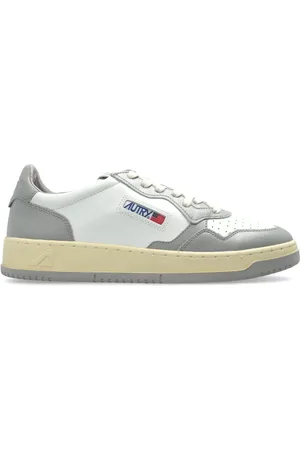 Autry Schoenen, Heren, Wit, 41 EU, Leer, Sneakers Medalist laag