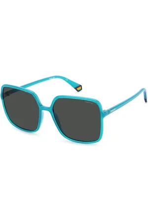 Polaroid Accessoires, Dames, Blauw, ONE Size, Blauwe Gepolariseerde Zonnebril voor Vrouwen