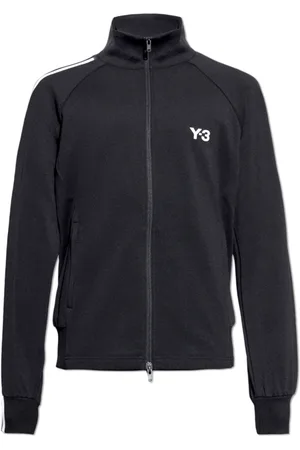 Y-3 Sweatshirts & Hoodies, Heren, Zwart, S, Sweatshirt met kraag
