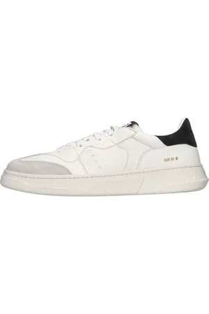 RUN OF Schoenen, Heren, Wit, 43 EU, Leer, Wit