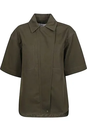 Max Mara Blouses & Shirts, Dames, Groen, XS, Stijlvolle Shirt voor Vrouwen