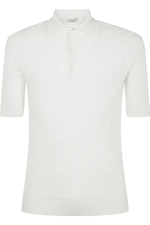 FILIPPO DE LAURENTIIS Tops, Heren, Wit, 2Xl, Klassieke Polo Shirt