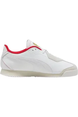 PUMA Schoenen, Heren, Wit, 42 EU, Witte Ferrari Sneakers