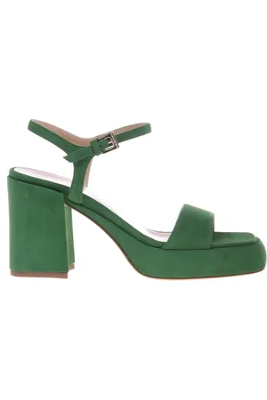 BALDININI Schoenen, Dames, Groen, 38 EU, Sandal in suede