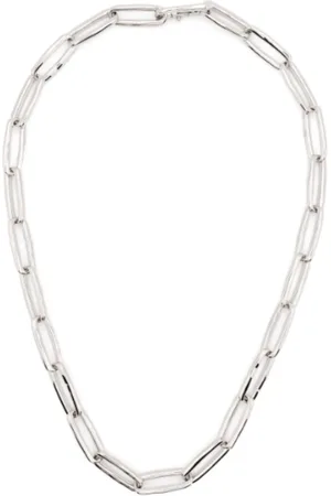 Jil Sander Accessoires, Dames, Grijs, ONE Size, Zilveren Ketting Stijlvolle Sieraden