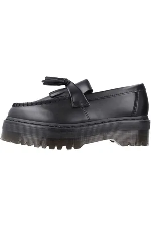 Dr. Martens Schoenen, Dames, Zwart, 36 EU, Stijlvolle Quad Mono Loafers