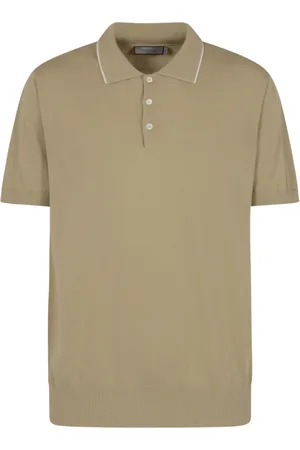 CANALI Tops, Heren, , M, Stijlvolle T-shirts en Polos Collectie