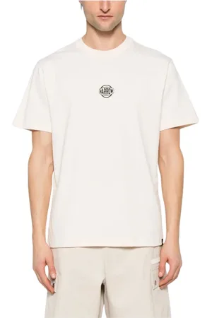 BARROW Tops, Heren, Wit, L, Jersey T-shirt voor mannen