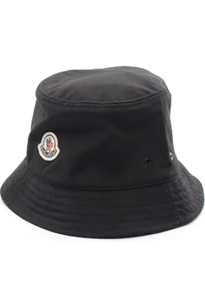 Moncler Pre-owned, Dames, Zwart, ONE Size, Katoen, Pre-owned Cotton hats