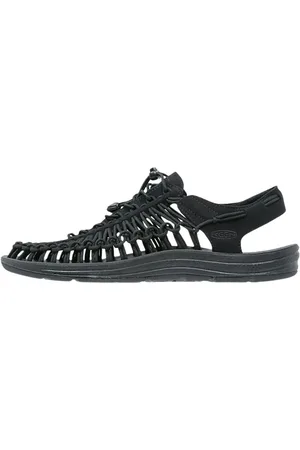 Keen Schoenen, Heren, Zwart, 42 1/2 EU, Zwarte Unieke Sandalen