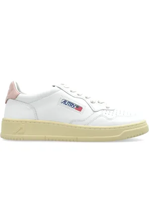 Autry Schoenen, Dames, Wit, 36 EU, Leer, Sportschoenen Medalist Low