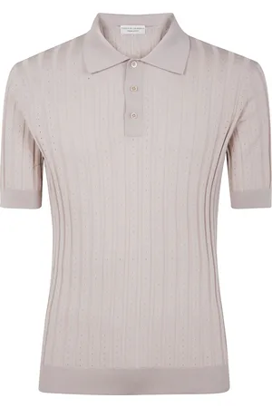 FILIPPO DE LAURENTIIS Tops, Heren, , L, Casual Polo Shirt met 3 Knopen