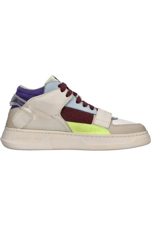 RUN OF Schoenen, Dames, Veelkleurig, 36 EU, Leer, Sneakers Multi Colour