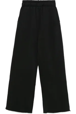 Entire Studios Broeken, Dames, Zwart, L, Soot Sweatpant Full Style