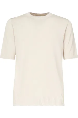 ELEVENTY Tops, Heren, , L, Katoen, Crew-Neck Sweater Collectie