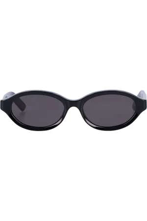 Retrosuperfuture Accessoires, unisex, Zwart, ONE Size, Goudkleurige zonnebril met Zeiss lenzen