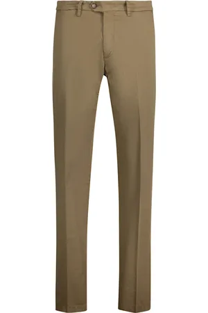 RE-HASH Broeken, Heren, Bruin, W32, Katoen, Kern Heren Chino