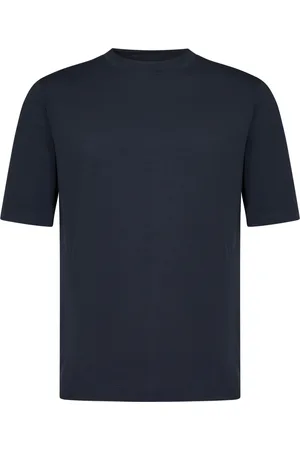 Malo Tops, Heren, Blauw, 2Xl, Katoen, Blauw T-shirt Stijlvol Ontwerp