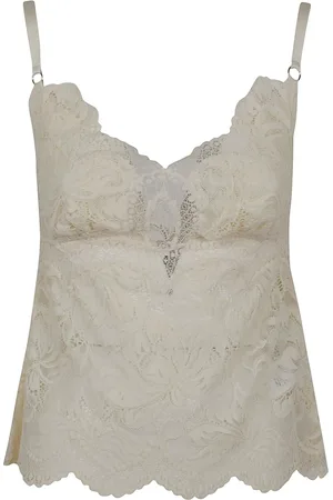 Paco rabanne Tops, Dames, , M, Wit Topkleding Elegante Stijl