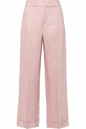 Max Mara Broeken, Dames, Roze, M, Stijlvolle broek voor vrouwen