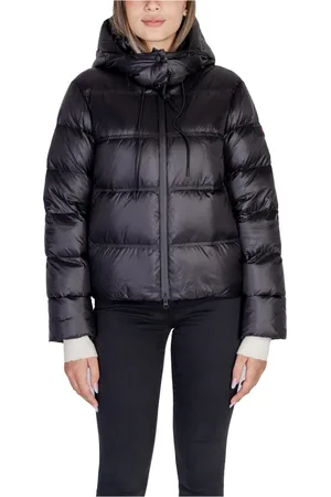 Peuterey Jassen, Dames, Zwart, L, Damesjassen en Mantels Collectie