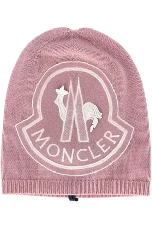 Moncler Pre-owned, Dames, Roze, ONE Size, Wol, Pre-owned Cashmere hats