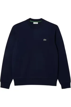 Lacoste Sweatshirts & Hoodies, Heren, Blauw, 2Xl, Blauwe Sweater Collectie