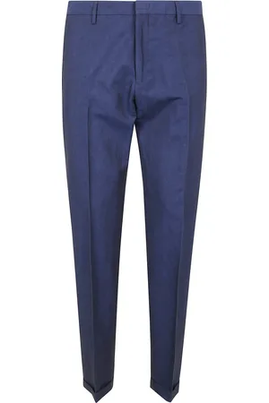 Paul Smith Broeken, Heren, Blauw, W36, Stijlvolle Herenbroeken