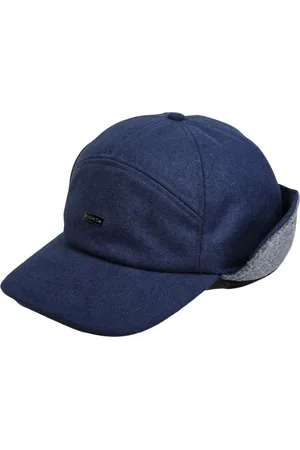 Paul & Shark Accessoires, Heren, Blauw, S, Wol, Pet met Oorkleppen
